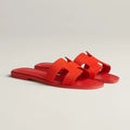 Sandales Oran - Rouge Grenadine