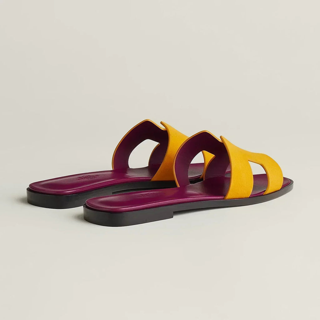 Sandales Oran - Jaune Topaze - All (2)